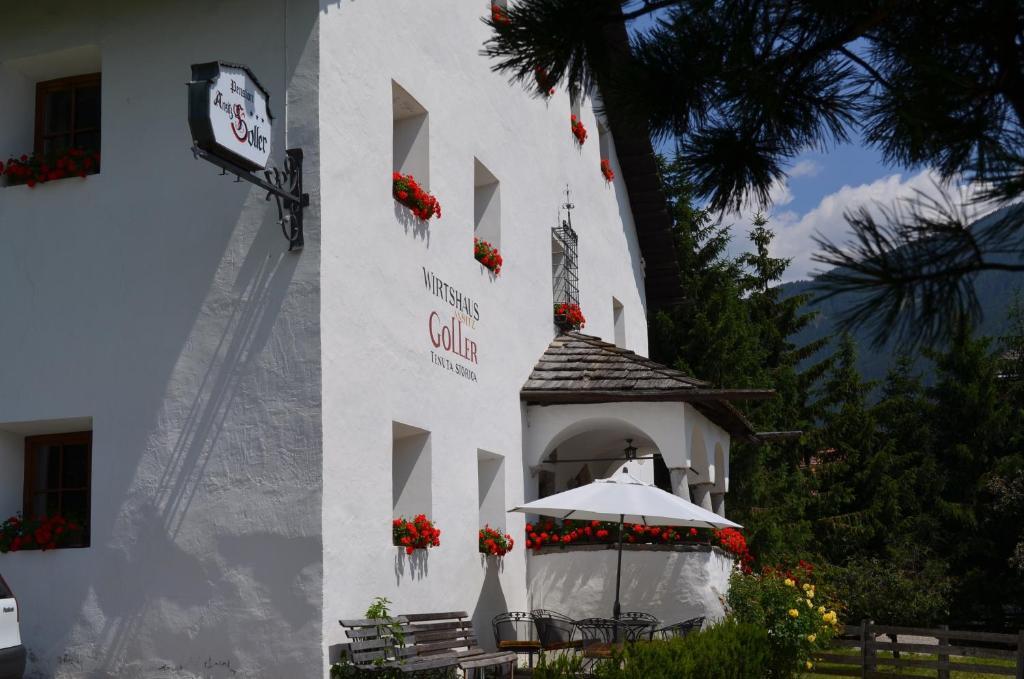 Ansitz Goller Hotel Rasun di Sopra Bagian luar foto
